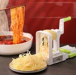 Stainless Steel Vegetable Cutter Spiral Slicer Kitchen Tool. Fixed Price $35.99.