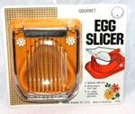 New Package 1983 Vintage Travco Gourmet Egg Slicer Stainless Steel Wire. Fixed Price $6.99.