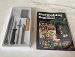 Garnishing For The Beginner Harvey Rosen Book & 5PC Tool Set Nip / Sealed. Fixed Price $11.00.