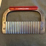Vintage Huot Vegetable Crinkle Cutter Slicer Red Handle Usa Land Lakes. Fixed Price $12.00.