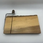 Acacia Bark Slab Cheese Slicer Lipper International Made Thailand. Fixed Price $22.99.