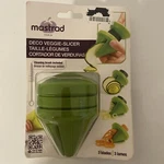 New Mastrad Deco Veggie Slicer 3-IN-1 Spiral Julienne Vegetable Green. Fixed Price $11.99.