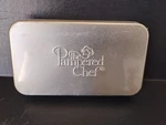 The Pampered Chef Creative Cutters Set Mini Cookie Of 8 Storage Tin. Fixed Price $11.00.