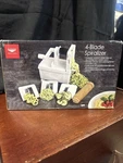 Nib Paderno Spiralizer 4-BLADE Veggie White Series Model A4982800 Never Used. Fixed Price $40.00.