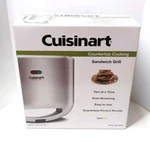 Brand New Cuisinart Countertop Cooking Sandwich Grill WM-SW2N Bpa Free. Fixed Price $22.99.