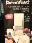 Slicer Grader Chopper Dicer Shredder Juicer Cutter The Kitchen Wizard 1995 Vtg. Fixed Price $17.06.