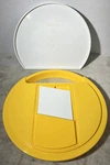 Tupperware Vintage Cheese Slicer 1853-1 Yellow Grater Shredder With Lid. Fixed Price $19.38.