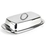 Cuisinox Stainless Steel Butter Dish With Lid 4" 7.5". Fixed Price $27.74.