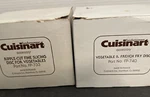 Cuisinart Ripple Cut Fine Vegetable Slicer, And Fry Disc FP733/740 1-4. Fixed Price $35.00.