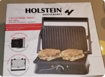 Holstein Housewares, 2-SLICE Panini Press. Fixed Price $33.00.