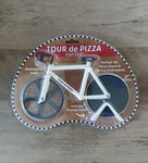 Bicycle Pizza Cutter Tour With Display Stand 3" Blades. Fixed Price $16.00.