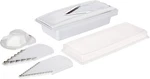 Swissmar V Prep Mandoline Food Slicer Set With Stainless Steel Blades Bowl. Fixed Price $80.89.