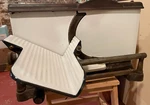 Antique American Slicing Machine Chicago, Commercial Slicer 1940S Wood. Fixed Price $399.99.