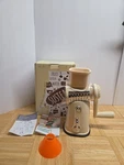 Susteas Rotary Cheese Grater W/handle Vegetable Slicer LS-1070 Almond Color. Fixed Price $19.87.