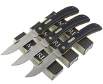 Imperial Schrade Sodbuster Work Large Folding Pocket Knife IMP22L Set Of 3 Black. Fixed Price $34.95.