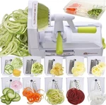 Brieftons 5 Spiralizer Interchangeable Bpa Free Open Box. Fixed Price $15.00.