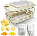 Cook Future Cheese Grater With Container And Lid,glass Food Storage Box. Fixed Price $30.68.
