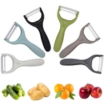 Trez Treamer 6-PACK Vegetable Peelers For Kitchen Y Large, Colourful. Fixed Price $25.99.