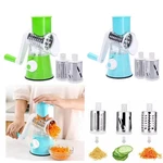 3-IN-1 Rotary Vegetable Cutter Fruit Slicer Manual Food Grater For Kitchen. Fixed Price $11.99.
