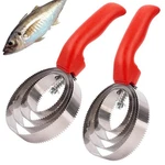 Fish Skin Brush Fast Remove, 2 Pack Stainless Steel Scaler Remover, Heav.... Fixed Price $19.86.