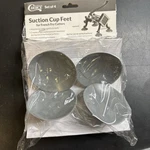 #407477CUP Gray Rubber Suction Feet For Choice & Garde French Fry Cutter 4PK. Fixed Price $15.75.