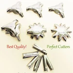 Q-products Q-french V-french Pink & White Acrylic Gel Nail Cutters Buffers Tool. Fixed Price $14.95.