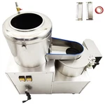 110V Electric Stem And Root Vegetable Fruit Washing Peeling Cutting Machine. Fixed Price $2130.72.