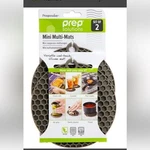 10 Progressive Prep Solutions Mini Multi-mats Set Of 2 Grey New. Fixed Price $28.99.