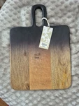 Bloomingville Mango Wood Cheese And Cutting Board Featuring Black Natural. Fixed Price $24.99.