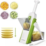 Safety Mandolin Slicer, Suitable For Kitchens, Potato. Fixed Price $29.99.