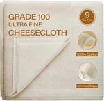 Efond Cheesecloth, 9 Feet Grade 100 Cloths 36X36INCH Squares. Fixed Price $6.69.