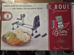 Bron Coucke Vegitable Spiral Turning Slicer With Thick Adjustment. Fixed Price $169.99.