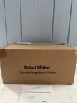 Electric Salad Maker Vegetable Cutter VS1P-S-5-IN-1 Slicer Shredder Grater-new. Fixed Price $49.99.