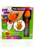 Pop Chef Push Eat Vegetable Fruit Salad Shape Cutter Slicer 10 Piece Kit. Fixed Price $9.99.