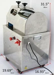 Commercial Press 3 Rollers Stainless Steel 660 Lbs/h. Fixed Price $804.27.