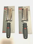 2PK Oxo Soft Works Grater Kitchen Stainless Steel Non Slip Grip Fine Zester. Fixed Price $10.98.