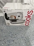 Cooks Jcp Electric Stainless Steel Meat Food Slicer 150 Watt. Fixed Price $50.00.