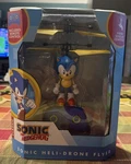 Classic Sonic The Hedgehog Heli-drone Flyer, Inc Remote Control, Hand Sensor New. Fixed Price $27.00.