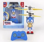 Classic Sonic The Hedgehog Heli-drone Flyer, Inc Remote Control, Hand Sensor New. Fixed Price $49.00.