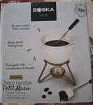 Boska Chocolate Petit Marie, Fondue-set, 8.45 Fl Oz Open Box. Never Used. Fixed Price $24.99.