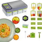 New Update Cutting Board & Slicer Multifunctional Vegetable Chopper, Pro All. Fixed Price $117.39.