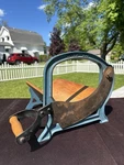 Antique Wiba 500 Cast Iron Bread Slicer Cutter Vintage Kitchen Tool Teal. Fixed Price $119.95.