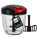 Cambom Manual Food Chopper Vegetable Cutter, Hand String 900ML, Black. Fixed Price $28.99.