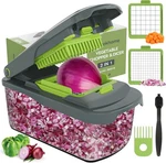 Vegetable Chopper Cutter Box Multifunctional Kitchen Food Storage Tool. Fixed Price $26.19.