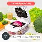 Fullstar The Original Pro Chopper - Vegetable And Spiralizer, Food. Fixed Price $49.99.
