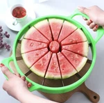New Fruit Watermelon Cantaloupe Stainless Steel Cutter Slicer Kitchen Tool. Fixed Price $19.00.
