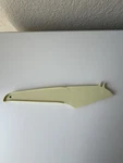 Tupperware Cheese Cutter Slicer Spreader #1223-2 Plastic Knife White. Fixed Price $5.99.
