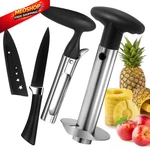 Oerpho Pineapple Corer And Slicer, Stainless Steel Silver/black. Fixed Price $24.52.