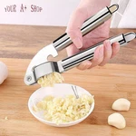 Garlic Press Crusher Squeezer Masher Mincer Stainless Steel Manual Kitchen Tool. Fixed Price $7.73.