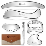 6IN1 Stainless Steel Muscle & Fascia Scraper Tool Set, For Body Skin Massage .... Fixed Price $65.88.